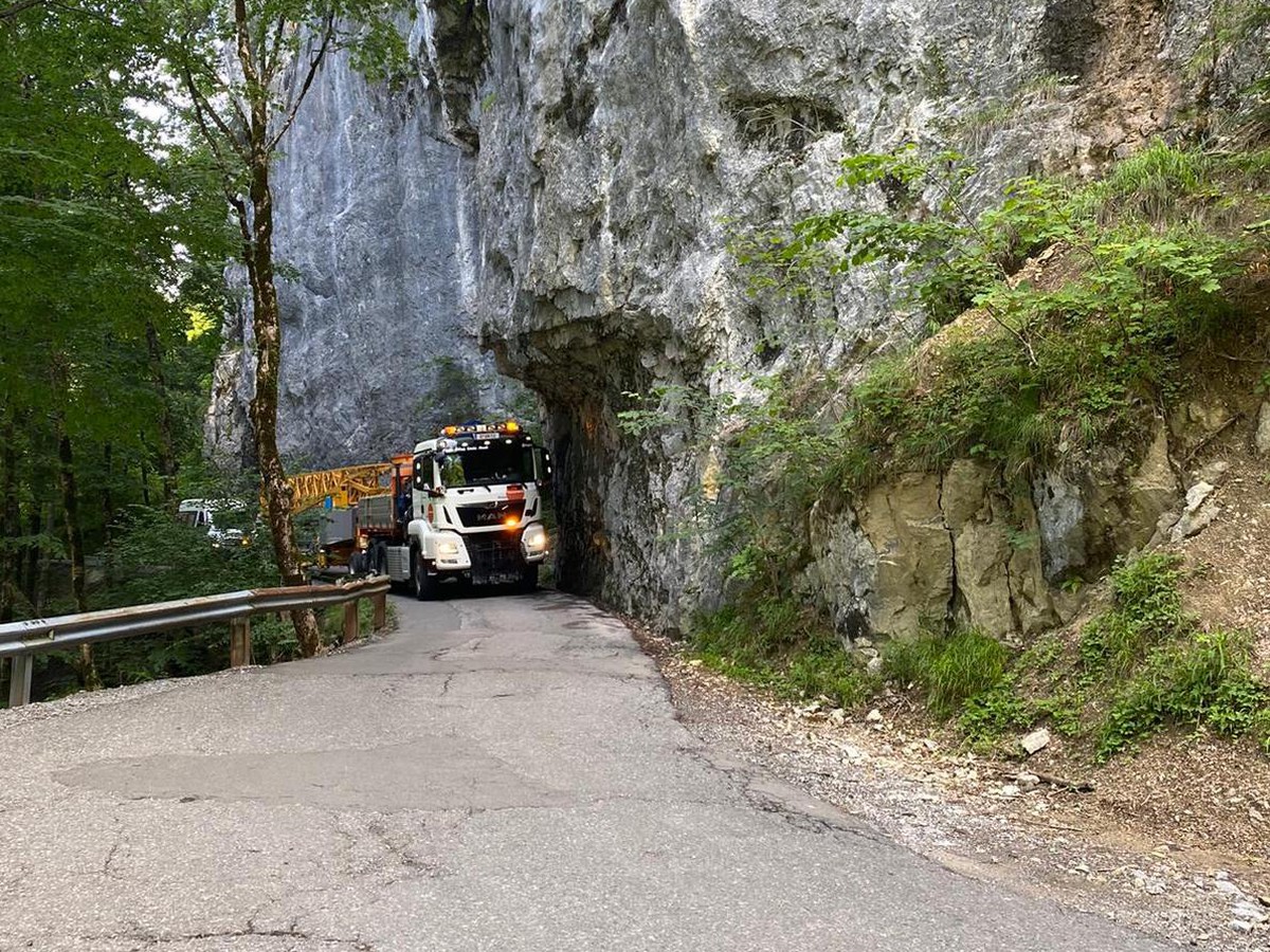 Moosbrugger Transporte - Krantransport nach Ebnit